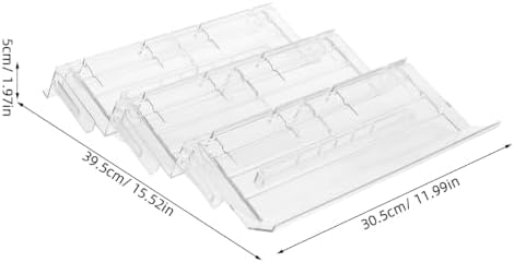 Food Display Riser Layer Plastic for Supermarket Cold in Transparent, alternate view 3