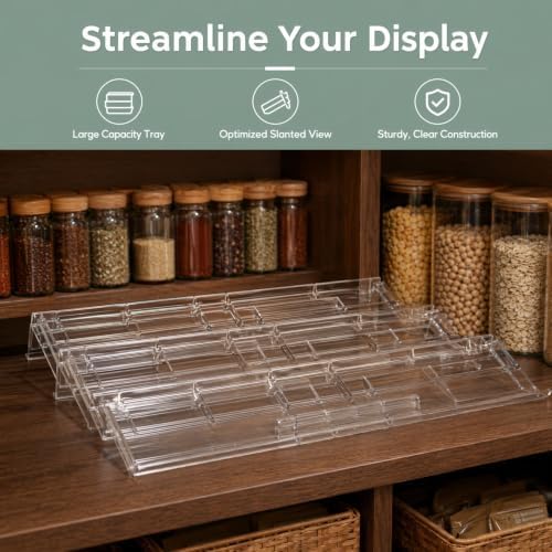 Food Display Riser Layer Plastic for Supermarket Cold in Transparent, alternate view 6