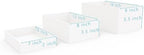 Food Risers for Buffet Table, Display Stand Shelf for Catering Dessert Collectibles Jewelry Figures Show, White, alternate