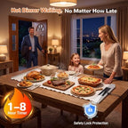 Food Warming Mat 35.4"x13.4", Fast Heating Warming Mat for Food, alternate view 3