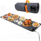 Food Warming Mat - 47.24''x15.75'' Food Warmer, 7-Temp Adjustable Fast Heating, Heat Meals/Keep Food Warm
