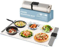 Food Warming Mat for Buffet, Electric Warming Tray, Silicone Heating Mat with 5 Temperature Levels& Auto