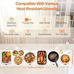 Food Warming Tray for Parties, 70"x15" Lage Electric Warming Trays for Food with 10 Temp & 6 Hours Timer, alternate view 2