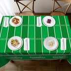Football Party Decorations,3 Pack Football Tablecloth Disposable Plastic Tablecloth 54" X 108" Plastic Table, alternate view