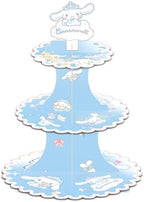 for Cinnamoroll Themed Party Supplies and Decorations, a Three-Tiered Cupcake Stand, a Display Stand for
