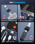 for DJI Mic Mini USB-C to Lightning Audio Adapter for iPhone -1 Pack, alternate view 2