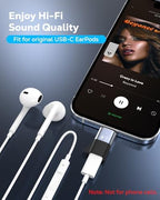 for DJI Mic Mini USB-C to Lightning Audio Adapter for iPhone -1 Pack, alternate view 5