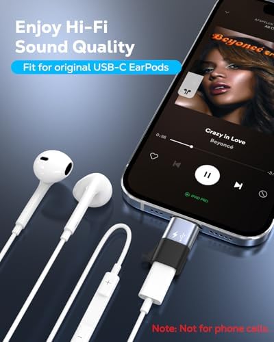 for DJI Mic Mini USB-C to Lightning Audio Adapter for iPhone -1 Pack, alternate view 5