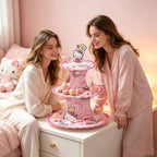 for kiity Themed Party Supplies and Decorations, a Three-Tiered Cupcake Stand, a Display Stand for Birthday, alternate view 2