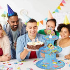 for SpongeBob Themed Party Supplies and Decorations, a Three-Tiered Cupcake Stand, a Display Stand for Birthday, alternate