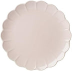 French Perle Scallop Blush Stoneware 12-Piece Dinnerware Set for 4 in 12 Count in Blush, alternate view 4
