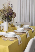 French Perle Scallop White Dinnerware Set with Accent Plates in 12 Count (Service for 4) in White, alternate view 6