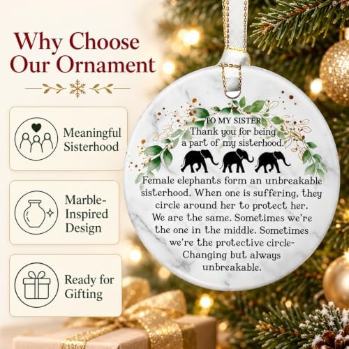 Friendship Elephant Ornament, for Women, alternate view 2
