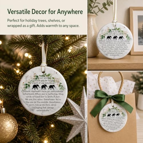 Friendship Elephant Ornament, for Women, alternate view 5