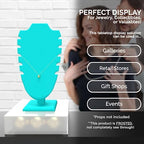 Frosted Acrylic Display Box Versatile 5 Sided Pedestal 6.75" x 6.75" x 2" Merchandise Storage Bin No Lid Retail, alternate