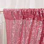 Fuchsia Pink Sequin Backdrop, 6Ft x 8Ft Glitter Photography Background Curtains for Party Baby Shower Wedding, alternate view