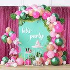 Fuchsia Sequin Backdrop Curtain 6 Panels 2FTx8FT Glitter Fuchsia Background Drapes Sparkle Photography Backdrop, alternate
