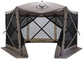 G6 6-Sided Portable Gazebo, Easy Pop-Up Hub Screen Tent, Durable, TriTech Mesh, Waterproof, UV Resistant