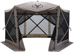G6 6-Sided Portable Gazebo, Easy Pop-Up Hub Screen Tent, Durable, TriTech Mesh, Waterproof, UV Resistant