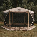 G6 6-Sided Portable Gazebo, Easy Pop-Up Hub Screen Tent, Durable, TriTech Mesh, Waterproof, UV Resistant, alternate view 6