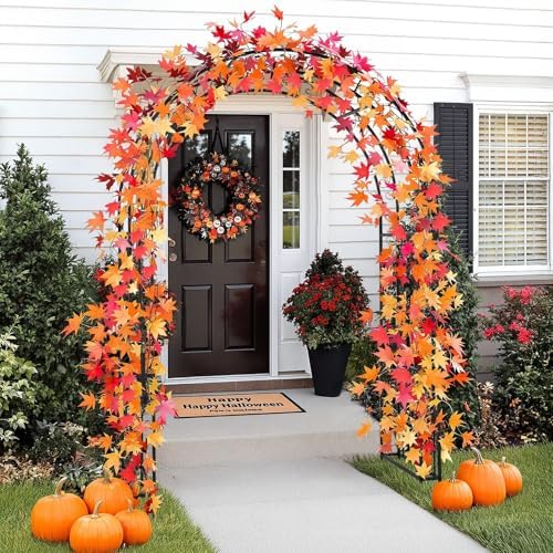 Garden Arbor, Arch Archway for Wedding Ceremony Party, Steel Garden Trellis for Plant Climbing, Christmas Garden, alternate