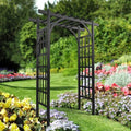 Garden Arbor, PVC Wedding Arch for Ceremony Party, Garden Trellis for Climbing Plants Outdoor, Arch Backdrop