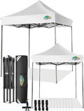 Garden Gazebo - Folding 2 x 2 m, Waterproof, Anti-UV for Outdoors, Beach, Terrace, Camping (White) in 2 x 2 m in