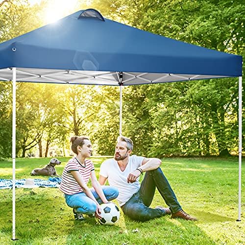 Gazebo 3 x 3 Waterproof Stable Winterproof Folding Party Tent Foldable Tent with Ventilation 4 Side Panels 4, alternate view