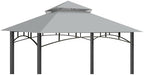 Gazebo Cover Replacement for Target Madaga L-GZ136PST, Gray in Gray