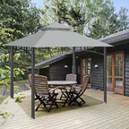 Gazebo Cover Replacement for Target Madaga L-GZ136PST, Gray in Gray, alternate view 2