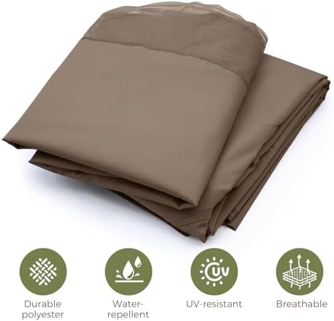 Gazebo Cover Replacement for Target Madaga L-GZ136PST, Khaki in Khaki, alternate view 5
