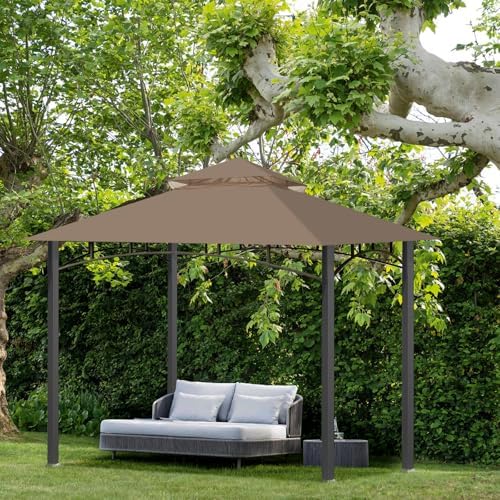 Gazebo Cover Replacement for Target Madaga L-GZ136PST, Khaki in Khaki, alternate view 7
