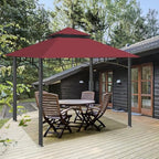 Gazebo Cover Replacement for Target Madaga L-GZ136PST, Red in Red, alternate view 2