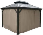 Gazebo Curtain Only for 10' x 12' Hardtop Gazebo