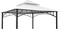 Gazebo Replacement Canopy Top for Target Madaga Gazebo Model L-GZ136PST (White) in White