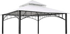 Gazebo Replacement Canopy Top for Target Madaga Gazebo Model L-GZ136PST (White) in White