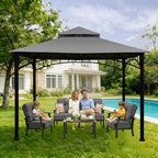Gazebo Replacement Cover Compatible with SUNJOY Target Madaga 10x10 Gazebo Model L-GZ136PST L-GZ136PST-2/7/9 and, alternate