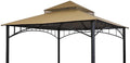 Gazebo Replacement Cover Compatible with Target Madaga 10x10 Gazebo Model L-GZ136PST L-GZ136PST-2/7/9 and Havana
