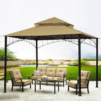 Gazebo Replacement Cover Compatible with Target Madaga 10x10 Gazebo Model L-GZ136PST L-GZ136PST-2/7/9 and Havana, alternate