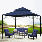 Gazebo Replacement Cover Compatible with Target Madaga 10x10 Gazebo Model L-GZ136PST L-GZ136PST-2/7/9 and Havana, alternate