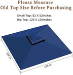 Gazebo Replacement Cover Compatible with Target Madaga 10x10 Gazebo Model L-GZ136PST L-GZ136PST-2/7/9 and Havana, alternate