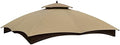 Gazebo Replacement Top for Lowe's Allen Roth #GF-12S004B-1, Beige in Beige