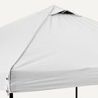 Gazebo with Cover & Sandbag, 10ft x 10ft, White in White, alternate view 4