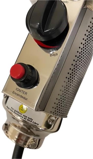 Generic 3"" Pole THP-Burner Fast Start Tall Heater Complete Burner Head Unit Assembly Electric Igniter Non, alternate view 2