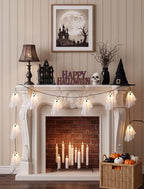 Ghost String Lights, 8.5FT 10 LED Plug-in Lights, alternate view 6
