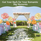 Giant Flower Stand Display Stand for Giant Flowers Decoration, 2 Sets in Green, alternate view 5