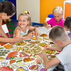 Giant Kids Coloring Poster | 31.5 x 72 Fun Food-Themed Activity for Classroom, Birthday & Events | Versatile as, alternate