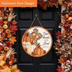 Give Thanks to the Lord Fall Decorations Sign for Home, Fall Christian Sign, alternate view 3