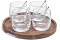 Glenwood Double Old Fashioned Barware Entertaining Set, 9 Piece