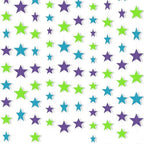 Glitter Star Garland Banner Christmas Decor 130 Feet Star Hanging Banner Twinkle Backdrop for Homecoming